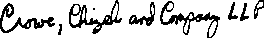 [Signiture of Crowe, Chizek and Company]