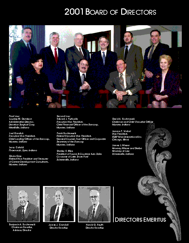 [2001 BOARD OF DIRECTORS]