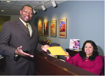 (PHOTO OF JOHN WREN & YVETTE GILLIS)