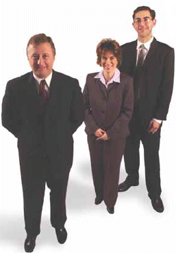 (PHOTO OF BOB LOWRY, STACY JANUSZEWSKI, PEYMON TORABI)