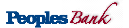 (PEOPLES BANK LOGO)