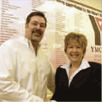 (PHOTO OF DALE POLOMCHAK  AND CARLA HOUCK)